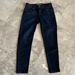 Democracy Jeans Womens 6 Blue Ab Technology  Dark Wash 6 Pockets Skinny Preppy